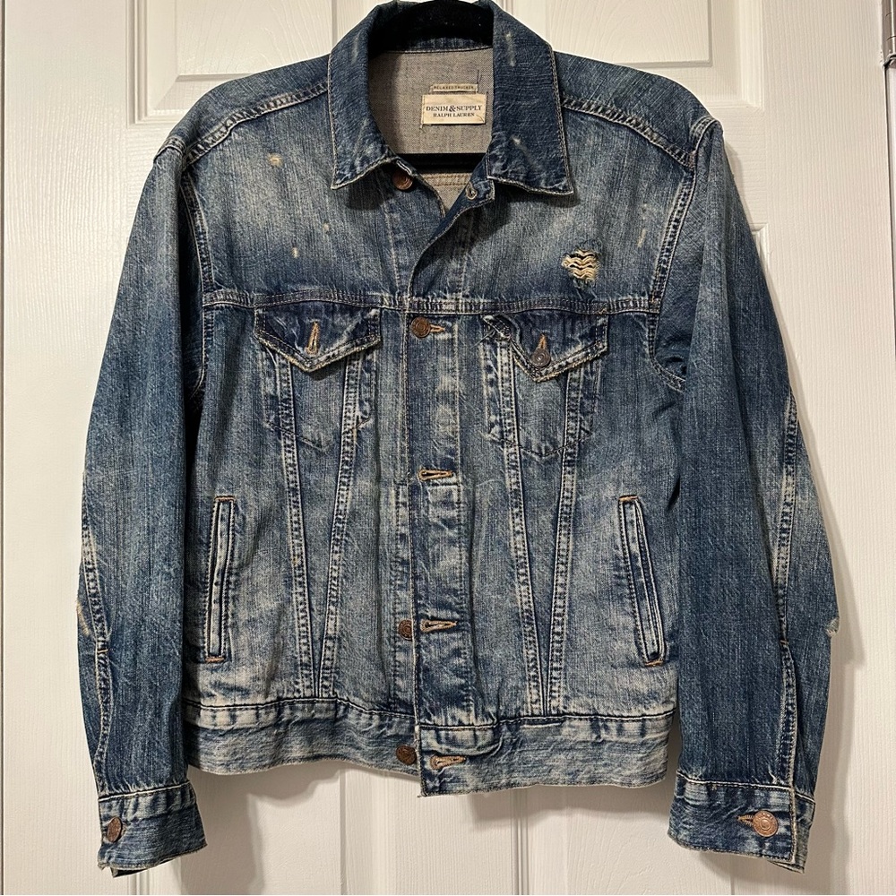 Ralph Lauren Distressed Denim Jacket